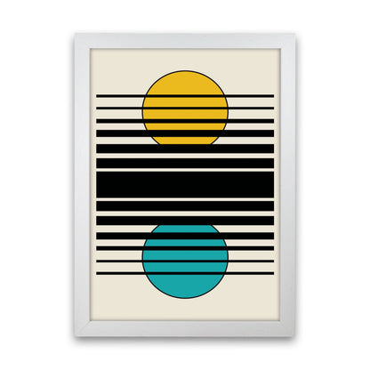 Geometric Suns III Art Print by Jason Stanley White Grain