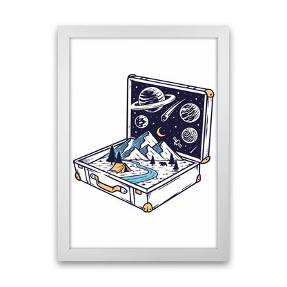 Carry On Carry All Art Print by Jason Stanley White Grain