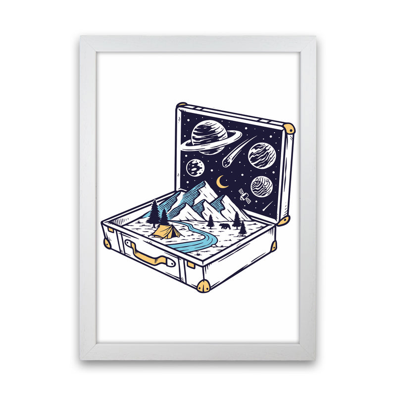 Carry On Carry All Art Print by Jason Stanley White Grain