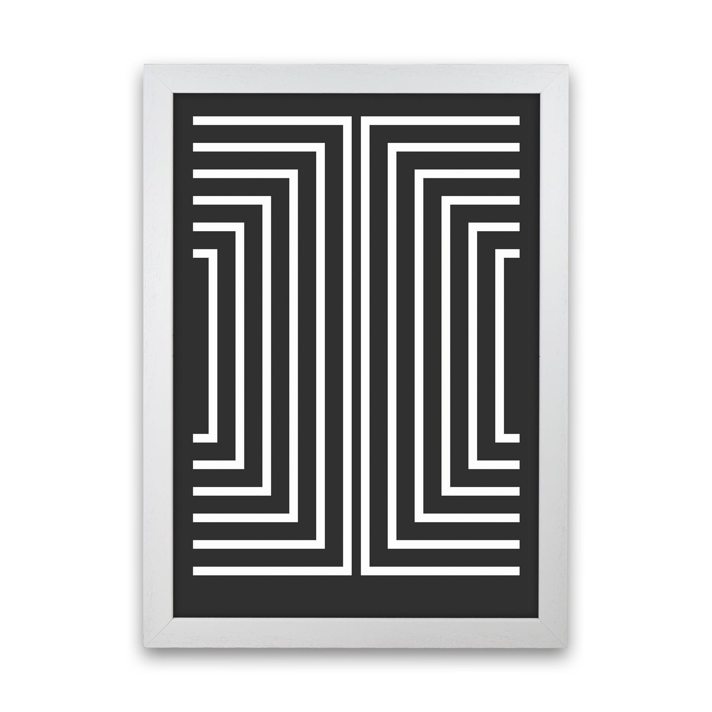 Pattern Series -4 Art Print by Jason Stanley White Grain