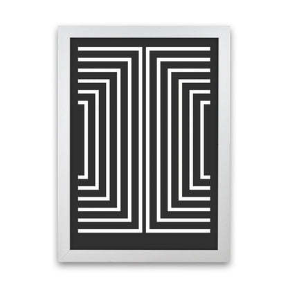Pattern Series -4 Art Print by Jason Stanley White Grain