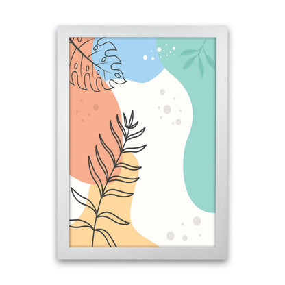 Abstract Leaves II Art Print by Jason Stanley White Grain