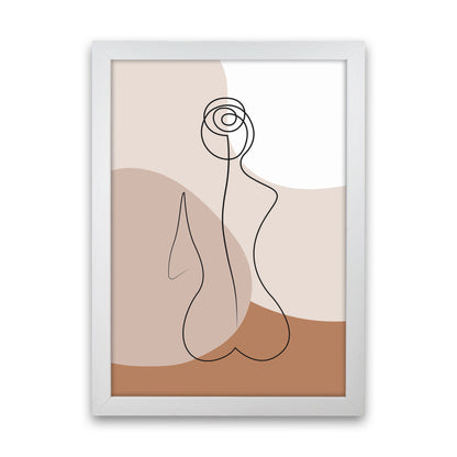 Female Figure III Art Print by Jason Stanley White Grain