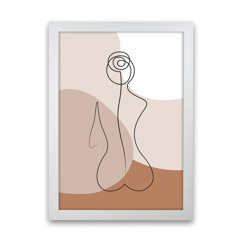 Female Figure III Art Print by Jason Stanley White Grain