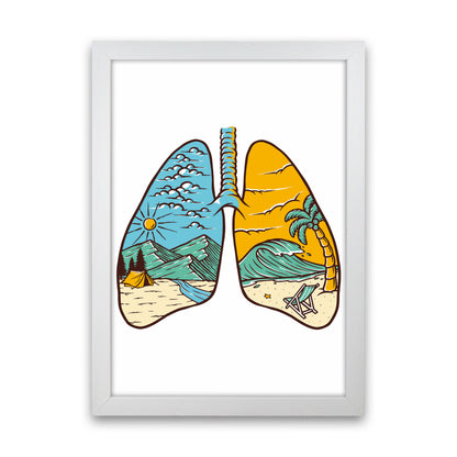 Breathe It All In Art Print by Jason Stanley White Grain