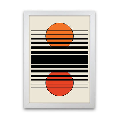 Geometric Suns II Art Print by Jason Stanley White Grain