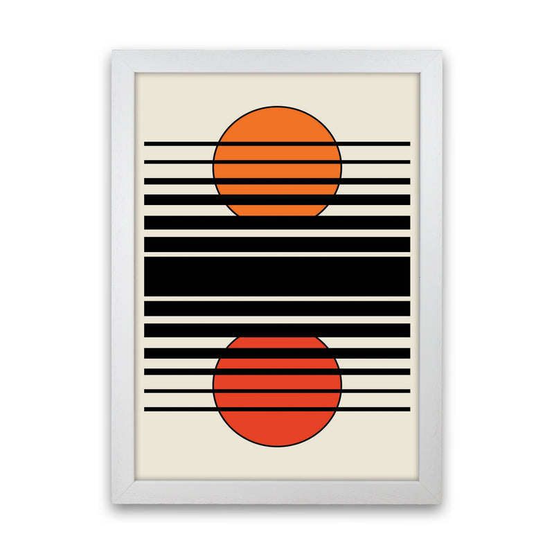 Geometric Suns II Art Print by Jason Stanley White Grain