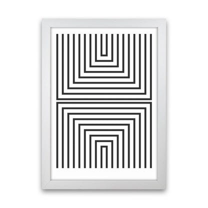 Pattern Series -3 Art Print by Jason Stanley White Grain