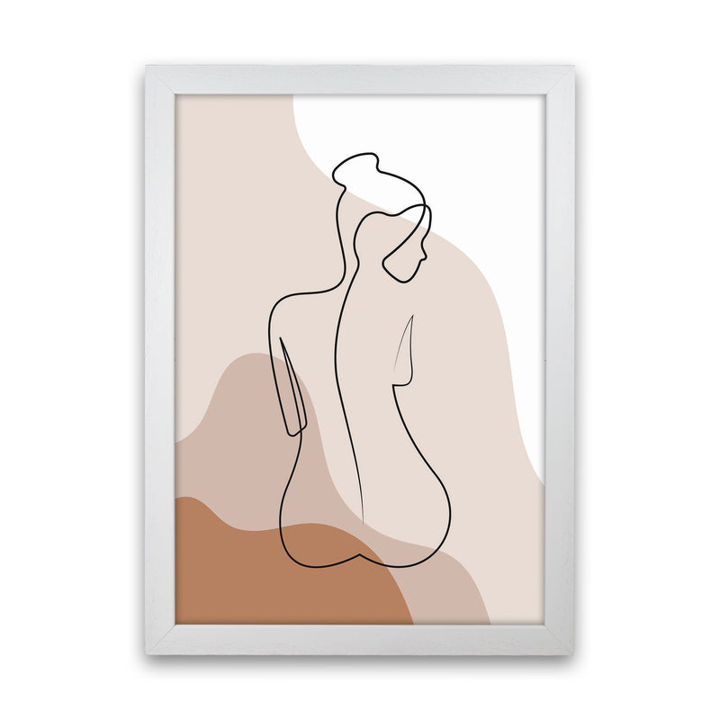 Female Figure II Art Print by Jason Stanley White Grain