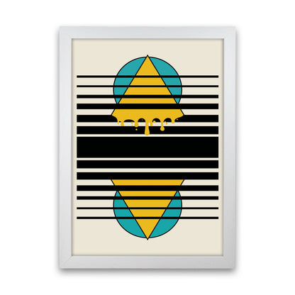 Melting Through Art Print by Jason Stanley White Grain