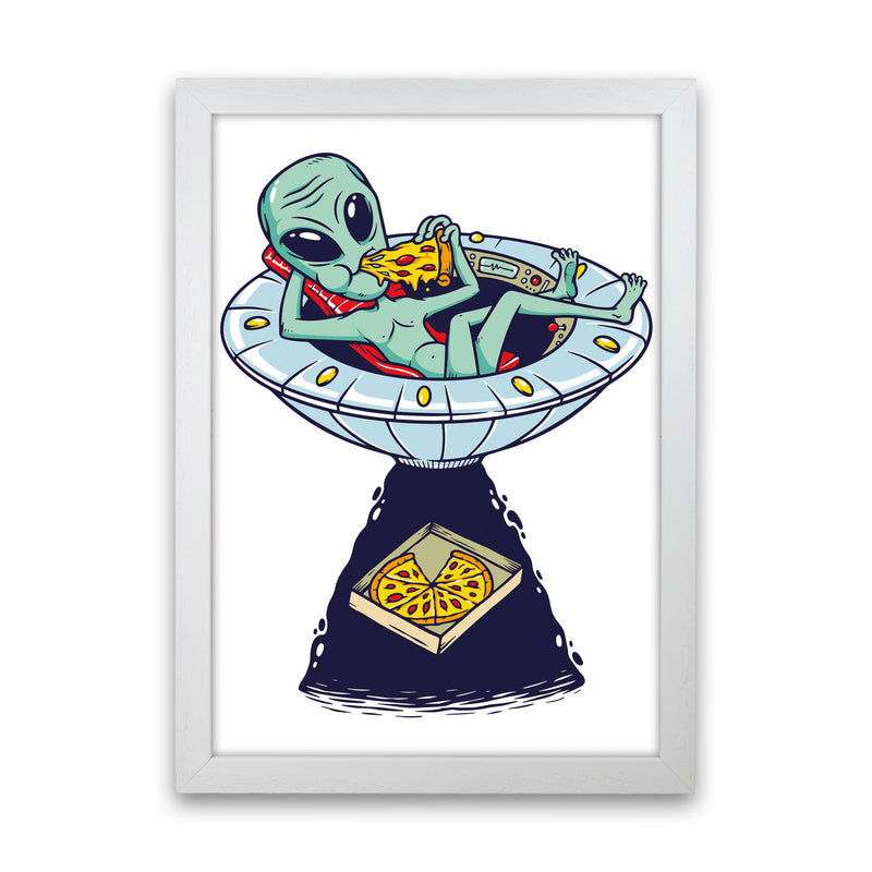 Delivery Please Art Print by Jason Stanley White Grain