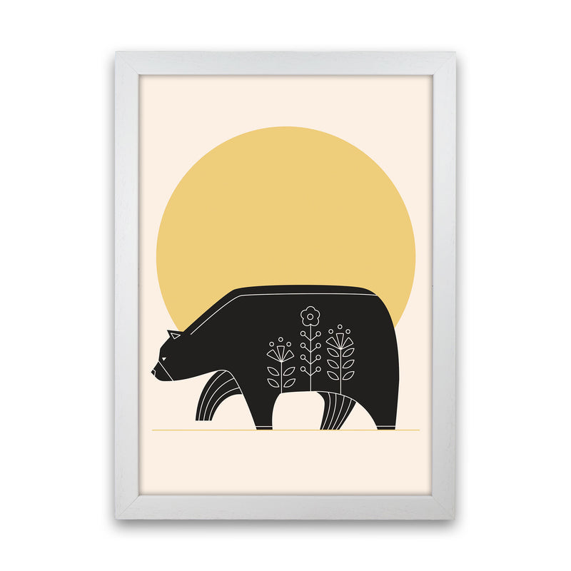 Sunny Day Bear Art Print by Jason Stanley White Grain
