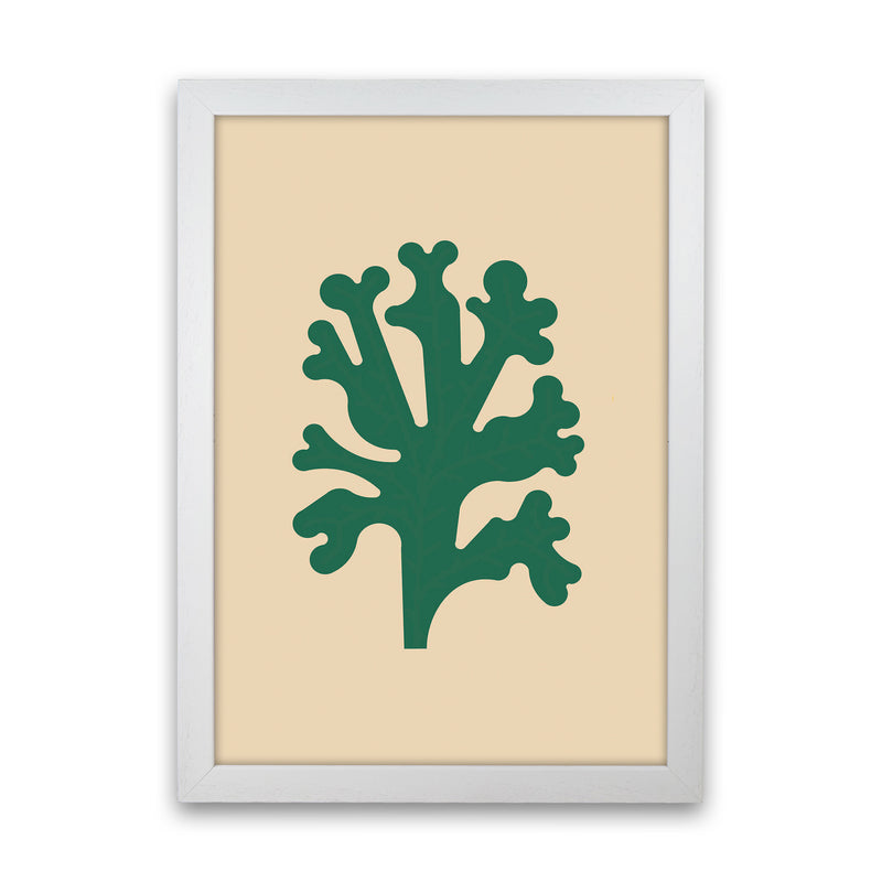 Cutout Seaweed Art Print by Jason Stanley White Grain