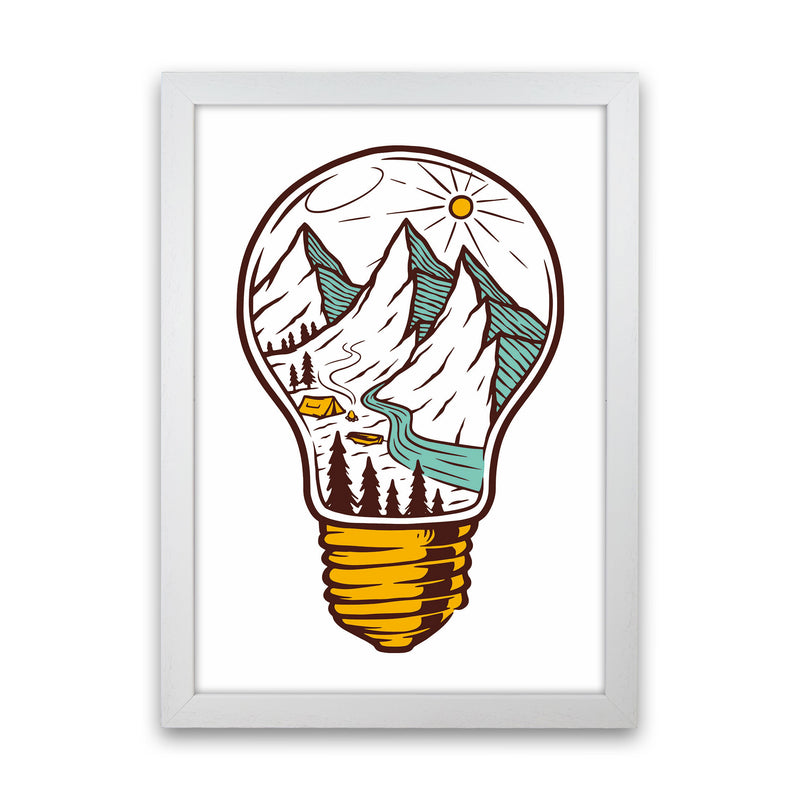 I Have An Idea Art Print by Jason Stanley White Grain