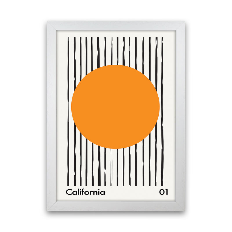 California 01 Art Print by Jason Stanley White Grain