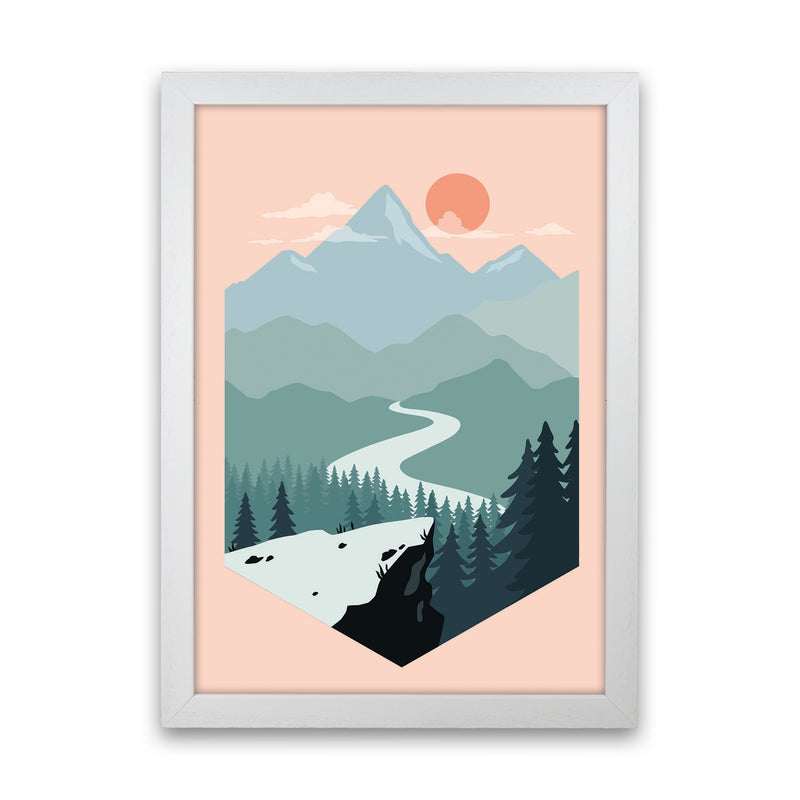 Get Out There Art Print by Jason Stanley White Grain