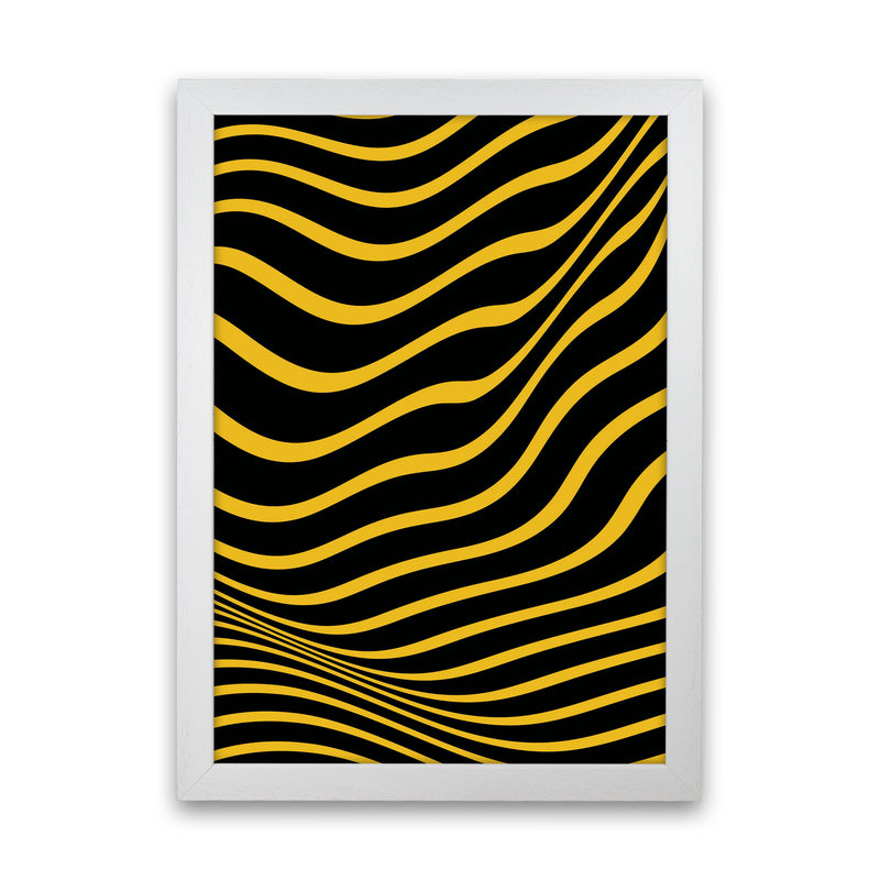 Yellow Vibes Art Print by Jason Stanley White Grain