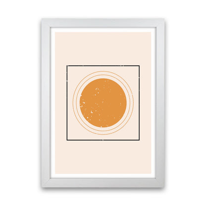Abstract Sun Art Print by Jason Stanley White Grain