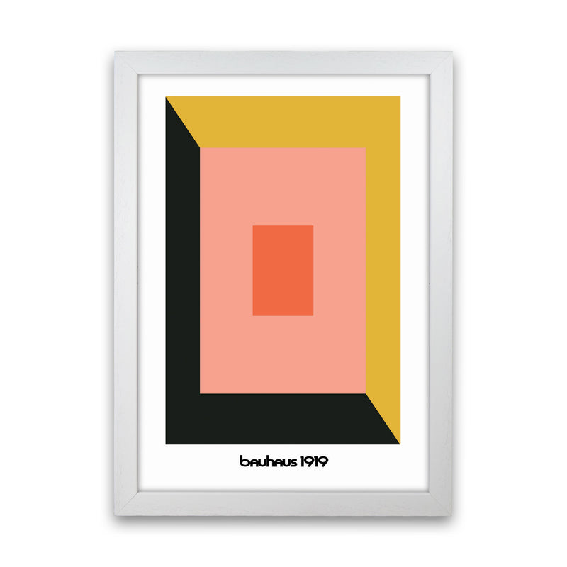 Bauhaus 1919 Art Print by Jason Stanley White Grain