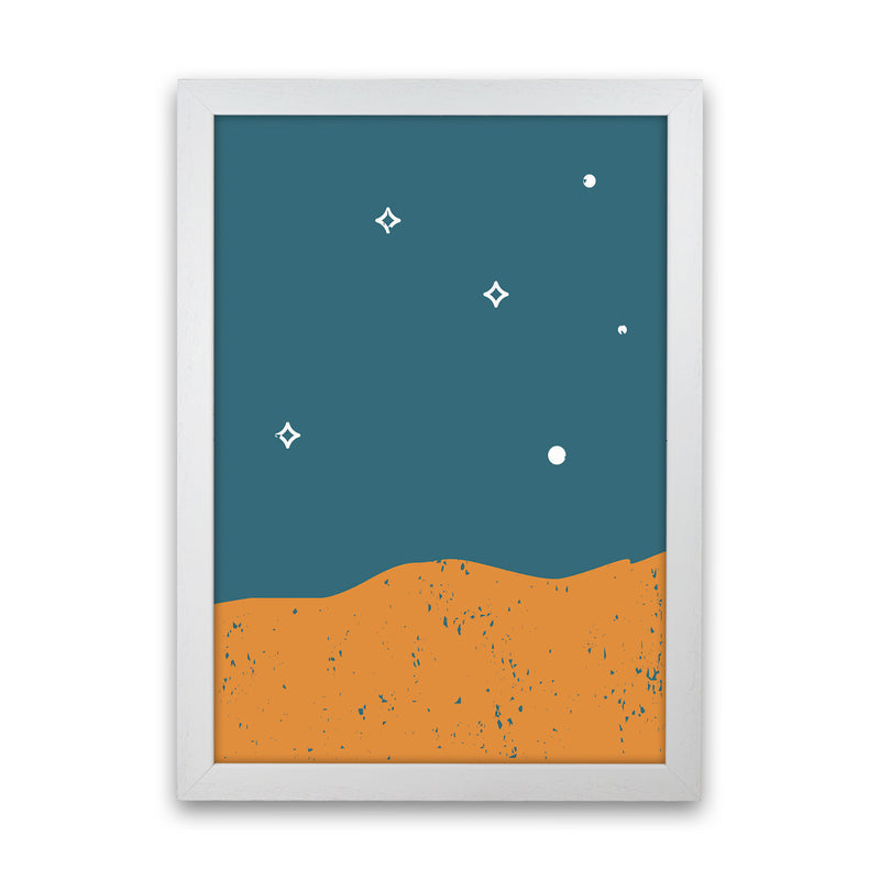 Starry Night Art Print by Jason Stanley White Grain