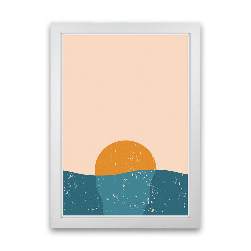 Melty Sunset Art Print by Jason Stanley White Grain