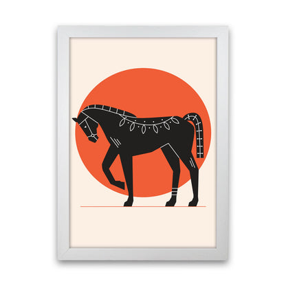 Proud Horse Art Print by Jason Stanley White Grain