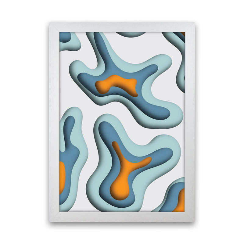 Paper Cut 1 Art Print by Jason Stanley White Grain