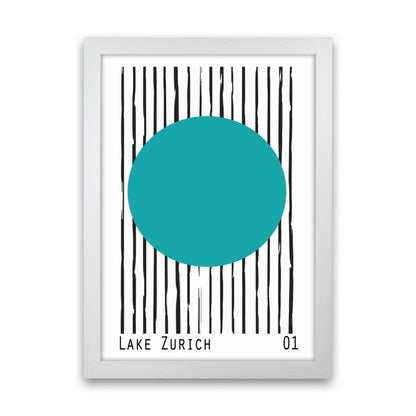 Lake Zurich Art Print by Jason Stanley White Grain