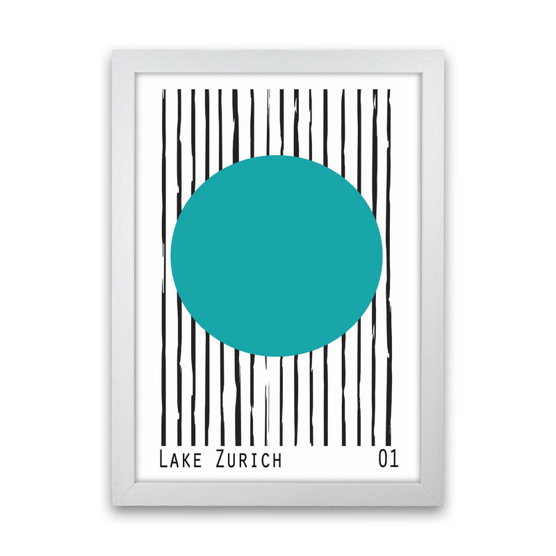 Lake Zurich Art Print by Jason Stanley White Grain