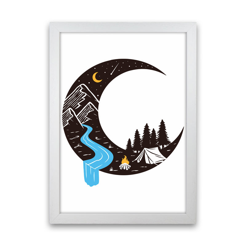 Moon River Art Print by Jason Stanley White Grain