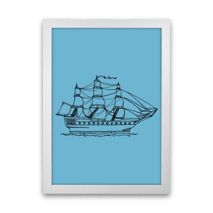 Above Sea Art Print by Jason Stanley White Grain