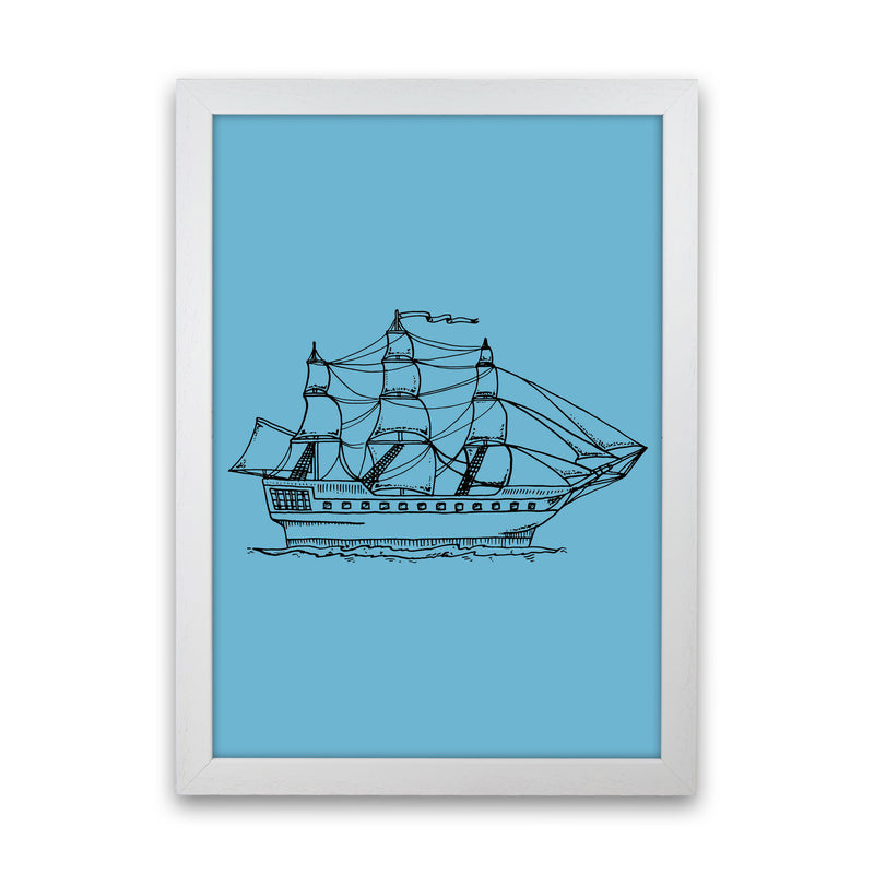 Above Sea Art Print by Jason Stanley White Grain