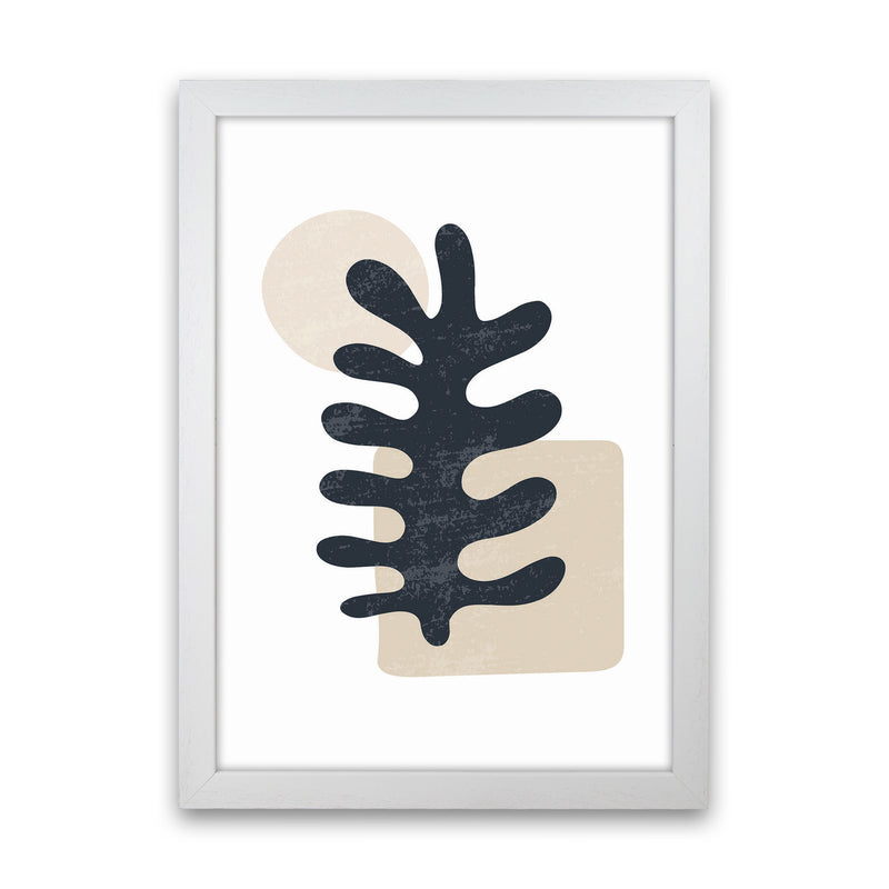 Minimal Abstract Algae III Art Print by Jason Stanley White Grain