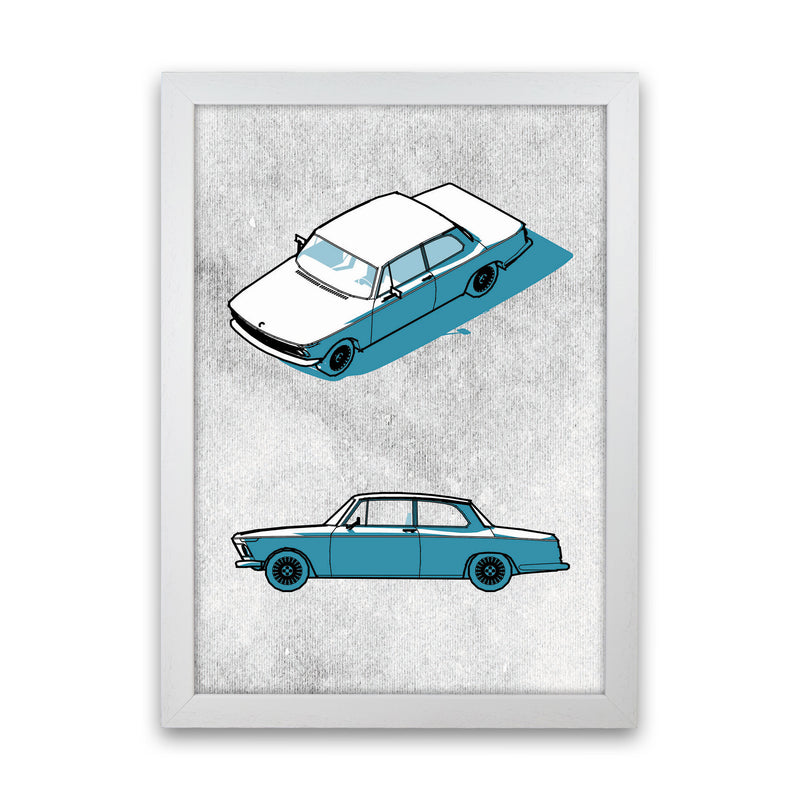 Minimal Car Series I Art Print by Jason Stanley White Grain