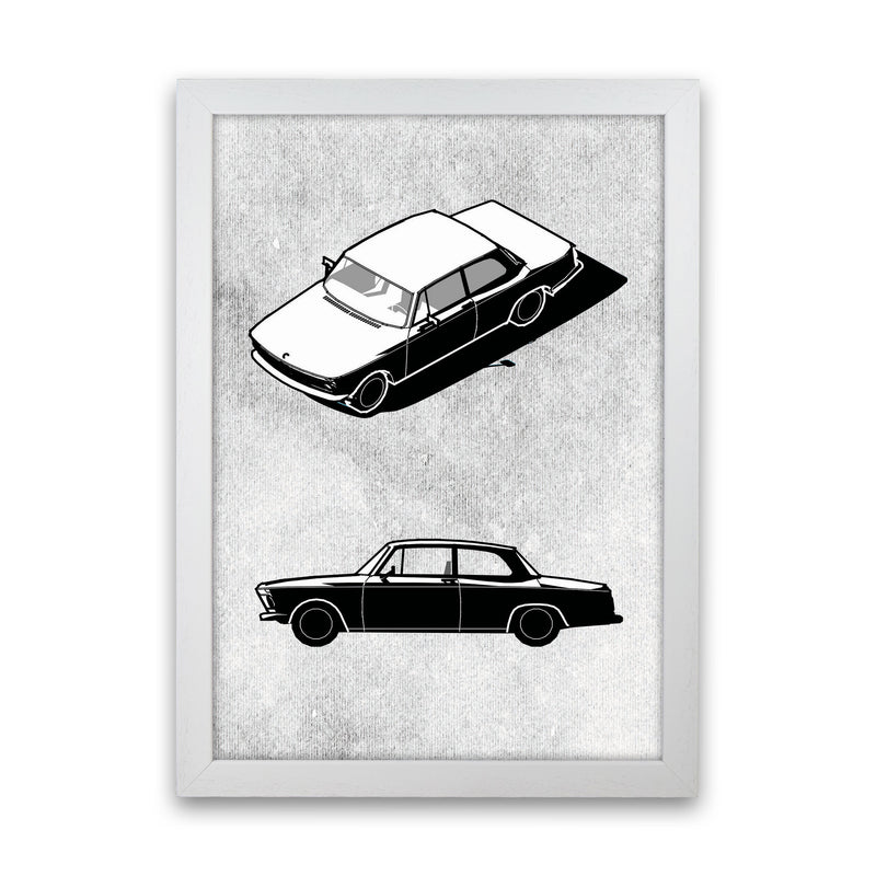 Minimal Car Series II Art Print by Jason Stanley White Grain