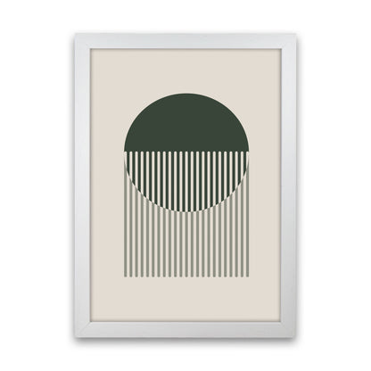 Minimal Abstract Circles IIII Art Print by Jason Stanley White Grain