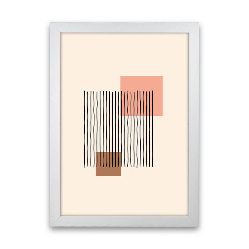 Geometric Abstract Shapes IIII Art Print by Jason Stanley White Grain