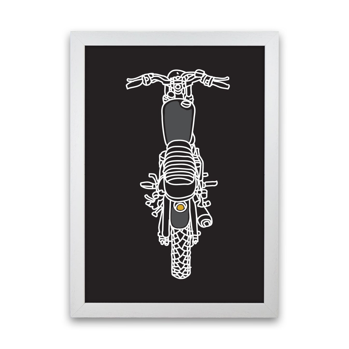 Let's Ride! Art Print by Jason Stanley White Grain