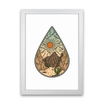 Desert Vibes II Art Print by Jason Stanley White Grain