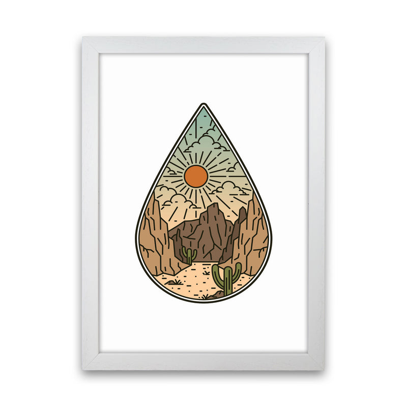 Desert Vibes II Art Print by Jason Stanley White Grain