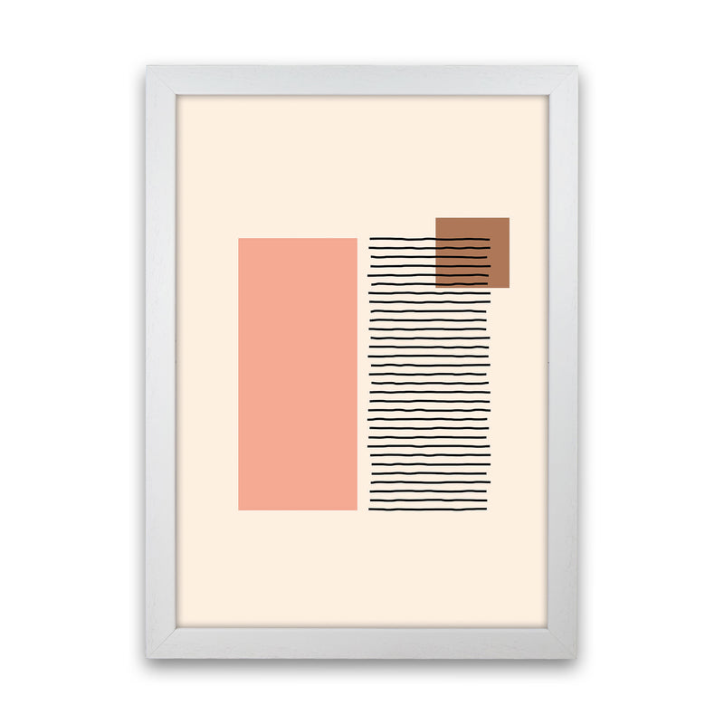 Geometric Abstract Shapes II Art Print by Jason Stanley White Grain