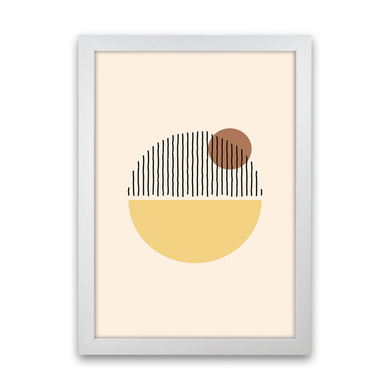 Geometric Abstract Shapes I Art Print by Jason Stanley White Grain