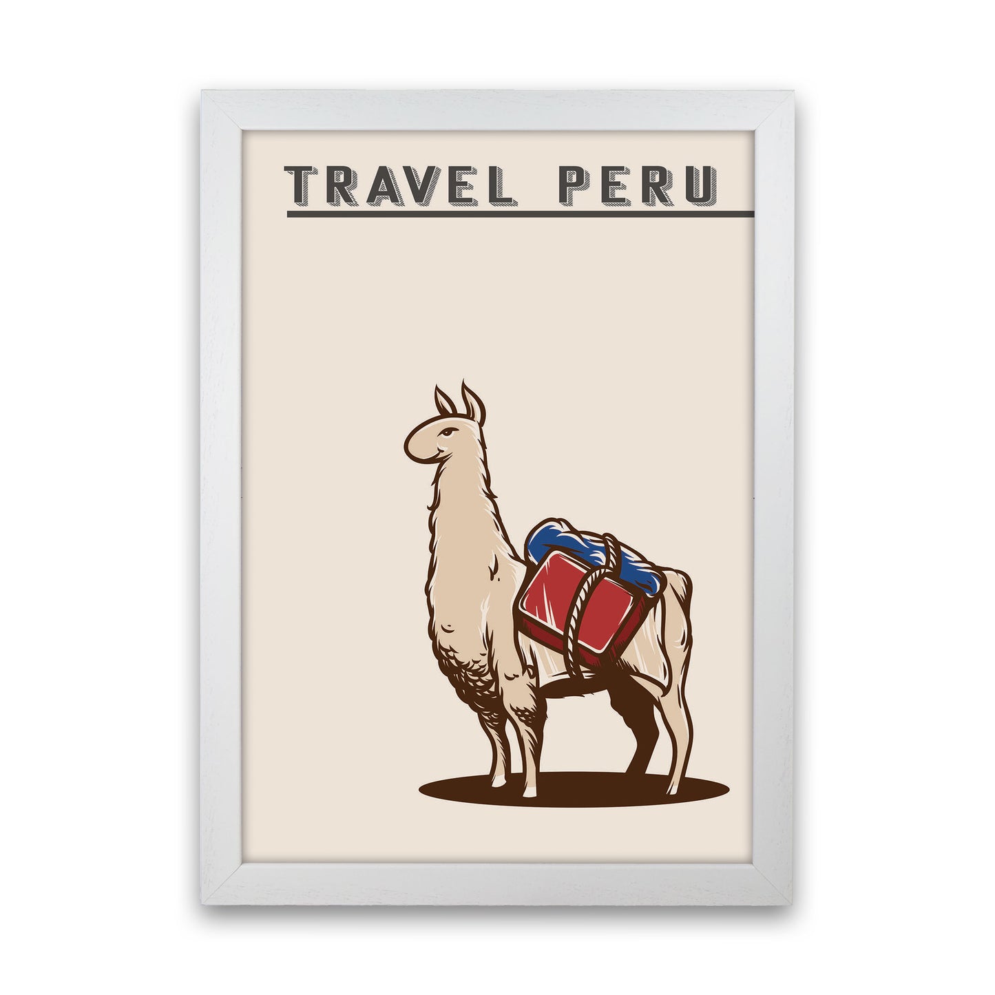 Travel Peru Art Print by Jason Stanley White Grain