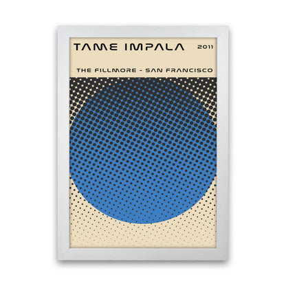 Tame Impala Live In San Francisco Art Print by Jason Stanley White Grain