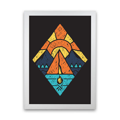 Adventure Is Here Art Print by Jason Stanley White Grain