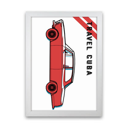 Travel Cuba Art Print by Jason Stanley White Grain
