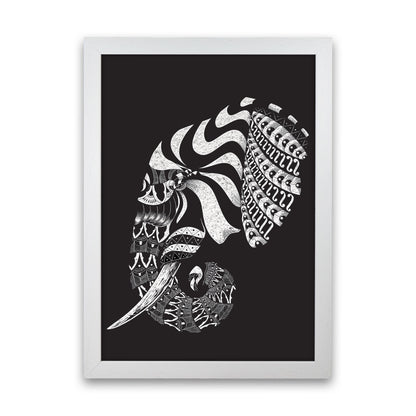 Ornate Elephant II Art Print by Jason Stanley White Grain
