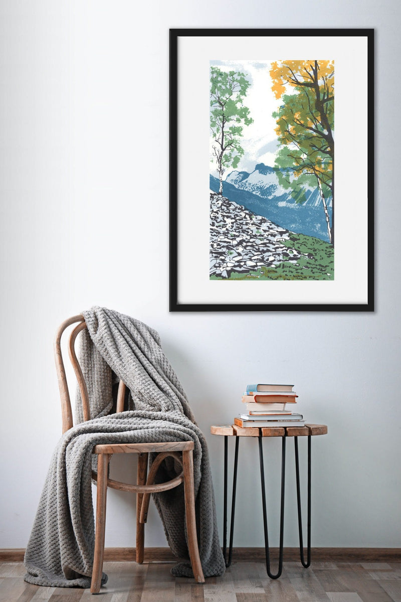 The langdale pikes by james bywood