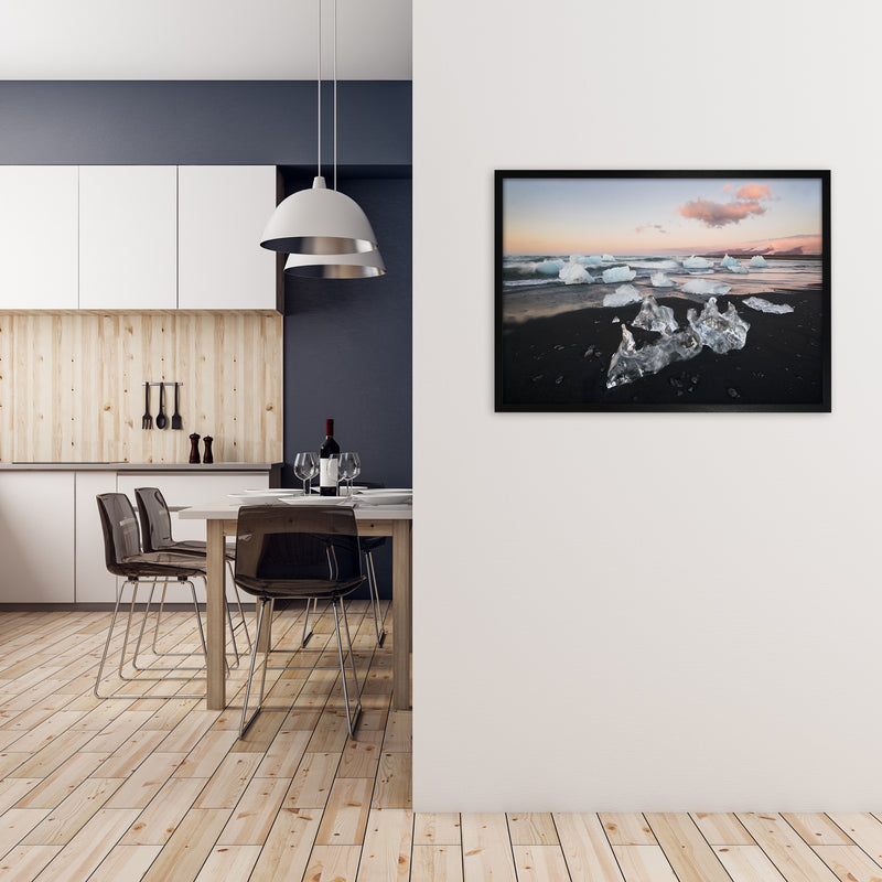 Evanescence Art Print by Karsten Wrobel A1 White Frame
