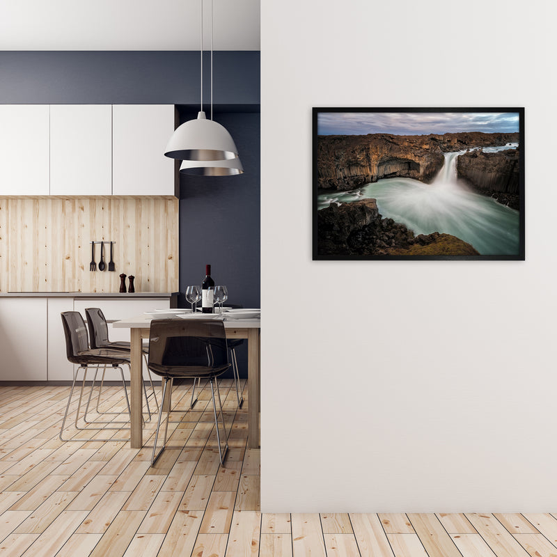 Afterglow Art Print by Karsten Wrobel A1 White Frame